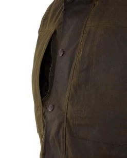 Deer Hunter Concealment Carry Oilskin Leather Vest