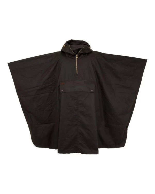 Packable Oilskin Poncho 2 Packable Oilskin Poncho - Image 2