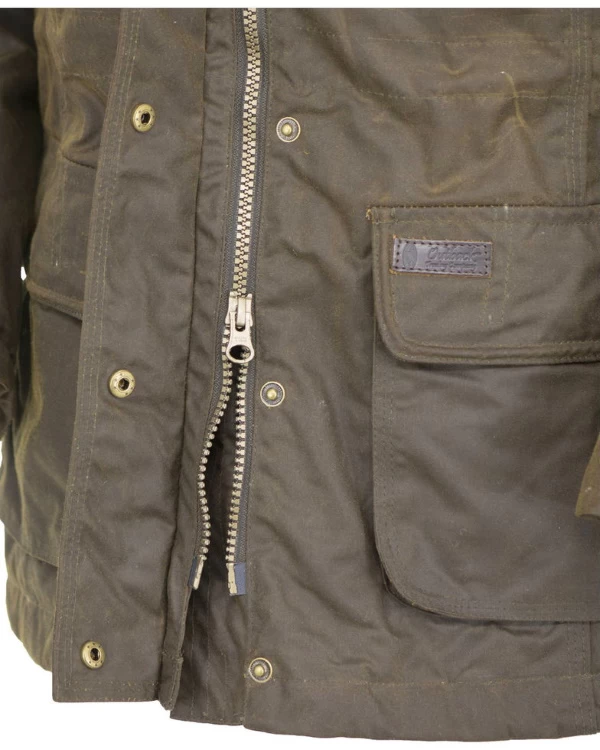 Adelaide Oilskin Jacket (Bronze / 3X-Large 52"-54" Chest) 4 Adelaide Oilskin Jacket (Bronze / 3X-Large 52"-54" Chest) - Image 4