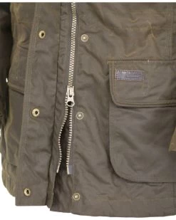 Adelaide Oilskin Jacket (Berry / Small 36"-38" Chest) -WildWestFashionFinds outback20trading20company20adelaide20oilskin20jacket 04 2