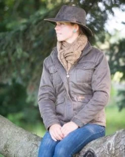 River Guide 100% Cotton Oilskin Hat -WildWestFashionFinds outback20trading20company20river20guide20oilskin20hat 04