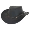 Wagga Wagga Leather Western Hat (Brown / Medium)