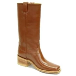 Slick Jim Smooth Leather Cowboy Boots