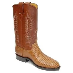 Teju Lizard Roper Handmade Western Boots